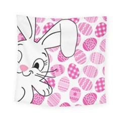 Easter Bunny  Square Tapestry (small)