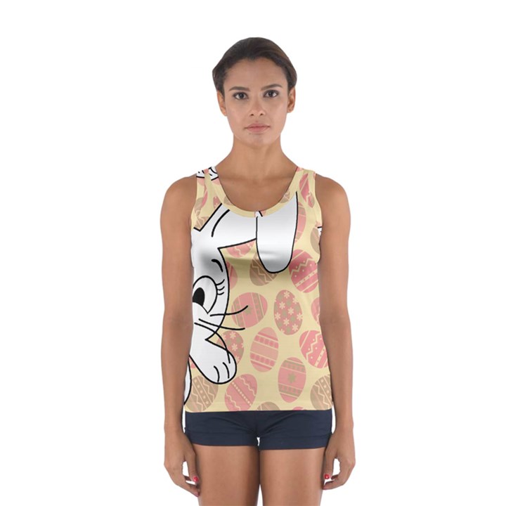 Easter bunny  Women s Sport Tank Top 