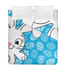 Easter Bunny  Duvet Cover Double Side (full/ Double Size) by Valentinaart