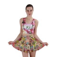 Jungle Life And Paradise Apples Mini Skirt by pepitasart