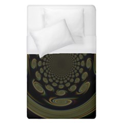 Dark Portal Fractal Esque Background Duvet Cover (single Size) by Nexatart