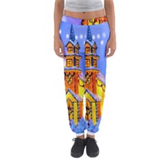 Winter Church Women s Jogger Sweatpants by Nexatart