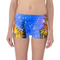 Winter Church Reversible Bikini Bottoms by Nexatart