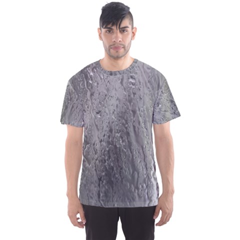 Water Drops Men s Sport Mesh Tee by Nexatart