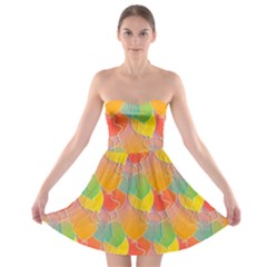 Birthday Balloons Strapless Bra Top Dress by Nexatart