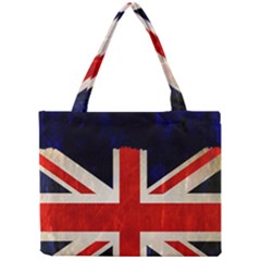 Flag Of Britain Grunge Union Jack Flag Background Mini Tote Bag by Nexatart