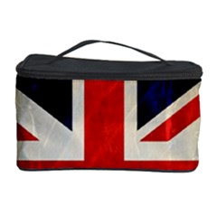 Flag Of Britain Grunge Union Jack Flag Background Cosmetic Storage Case by Nexatart