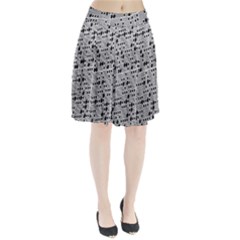 Metal Background With Round Holes Pleated Skirt by Nexatart