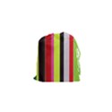 Stripe Background Drawstring Pouches (XS)  View1