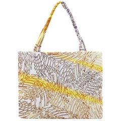 Abstract Composition Digital Processing Mini Tote Bag by Nexatart