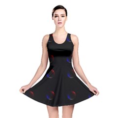 Tranquil Abstract Pattern Reversible Skater Dress by Nexatart