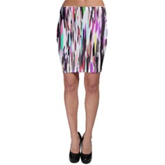 Randomized Colors Background Wallpaper Bodycon Skirt