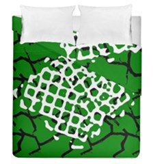 Abstract Clutter Duvet Cover Double Side (queen Size) by Nexatart