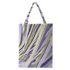 Wavy Ribbons Background Wallpaper Classic Tote Bag by Nexatart