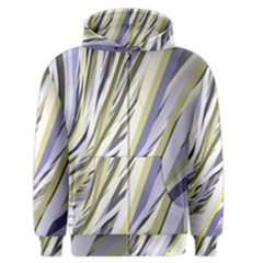 Wavy Ribbons Background Wallpaper Men s Zipper Hoodie by Nexatart