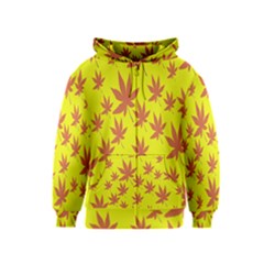 Autumn Background Kids  Zipper Hoodie by Nexatart