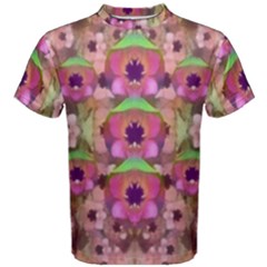 It Is Lotus In The Air Men s Cotton Tee by pepitasart