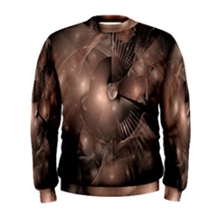 A Fractal Image In Shades Of Brown Men s Sweatshirt by Nexatart