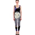 Fractal Image With Penguin Drawing OnePiece Catsuit View1