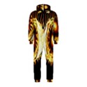 Flame Eye Burning Hot Eye Illustration Hooded Jumpsuit (Kids) View1