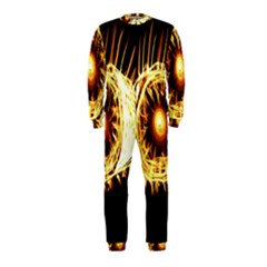 Flame Eye Burning Hot Eye Illustration Onepiece Jumpsuit (kids) by Nexatart