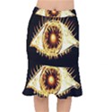 Flame Eye Burning Hot Eye Illustration Mermaid Skirt View1