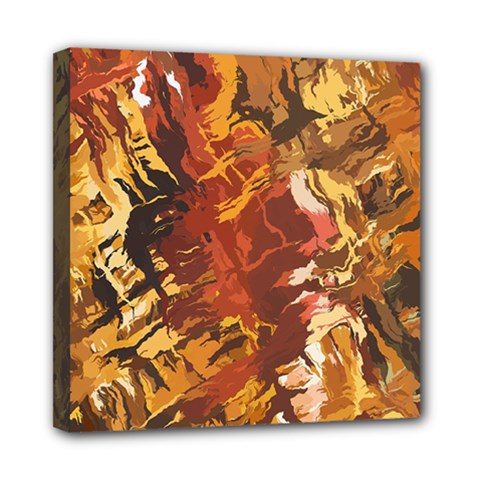 Abstraction Abstract Pattern Mini Canvas 8  X 8  by Nexatart