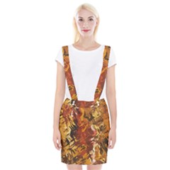 Abstraction Abstract Pattern Suspender Skirt by Nexatart