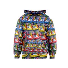 The Eye Of Osiris As Seen On Mediterranean Fishing Boats For Good Luck Kids  Zipper Hoodie by Nexatart