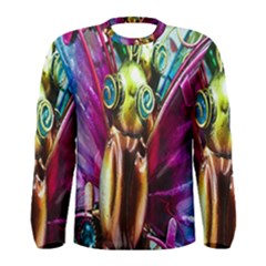 Magic Butterfly Art In Glass Men s Long Sleeve Tee by Nexatart