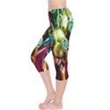 Magic Butterfly Art In Glass Capri Leggings  View3