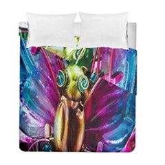 Magic Butterfly Art In Glass Duvet Cover Double Side (full/ Double Size) by Nexatart