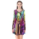 Magic Butterfly Art In Glass Flare Dress View1