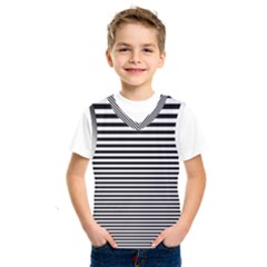 Black White Line Kids  Sportswear by Mariart