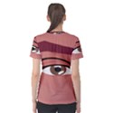 Eye Difficulty Red Women s Cotton Tee View2