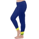 Flag Star Blue Green Yellow Classic Winter Leggings View2