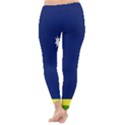 Flag Star Blue Green Yellow Classic Winter Leggings View4