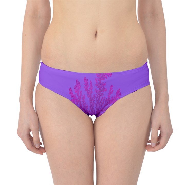 Dendron Diffusion Aggregation Flower Floral Leaf Red Purple Hipster Bikini Bottoms