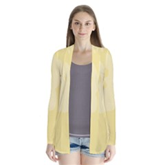 Hibiscus Custard Yellow Cardigans by Mariart