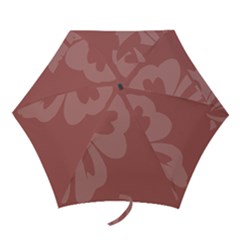 Hibiscus Sakura Red Mini Folding Umbrellas by Mariart