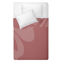 Hibiscus Sakura Red Duvet Cover Double Side (single Size) by Mariart