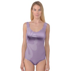 Hibiscus Sakura Lavender Herb Purple Princess Tank Leotard  by Mariart