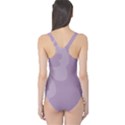 Hibiscus Sakura Lavender Herb Purple One Piece Swimsuit View2