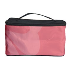 Hibiscus Sakura Strawberry Ice Pink Cosmetic Storage Case by Mariart