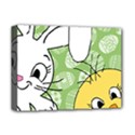 Easter bunny and chick  Deluxe Canvas 16  x 12   View1