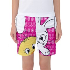 Easter Women s Basketball Shorts by Valentinaart