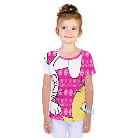 Easter Kids  One Piece Tee by Valentinaart