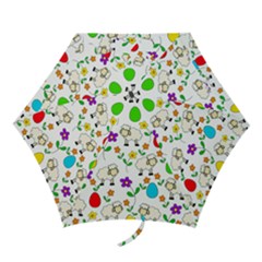 Easter Lamb Mini Folding Umbrellas by Valentinaart