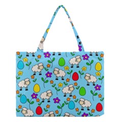 Easter Lamb Medium Tote Bag by Valentinaart