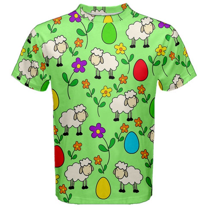 Easter lamb Men s Cotton Tee